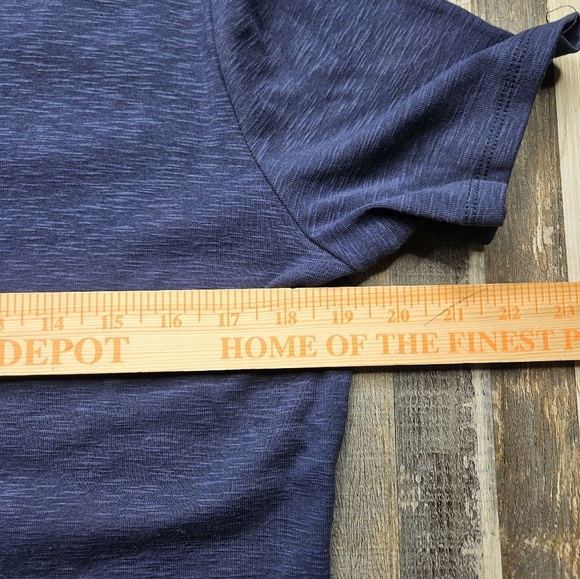 A Loves A NEW Navy Blue Tshirt Women's XL Cotton Blend - Picture 8 of 8